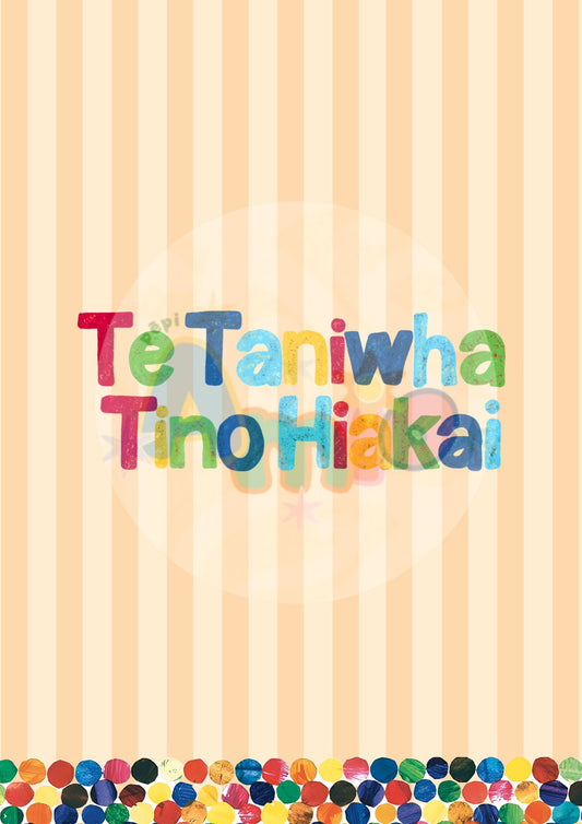 Te Kupu o te Taniwha Tino Hiakai - Kupu only