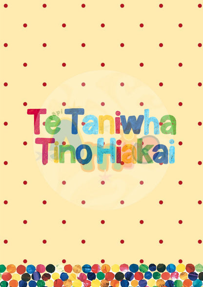 Te Kupu o te Taniwha Tino Hiakai - Kupu only